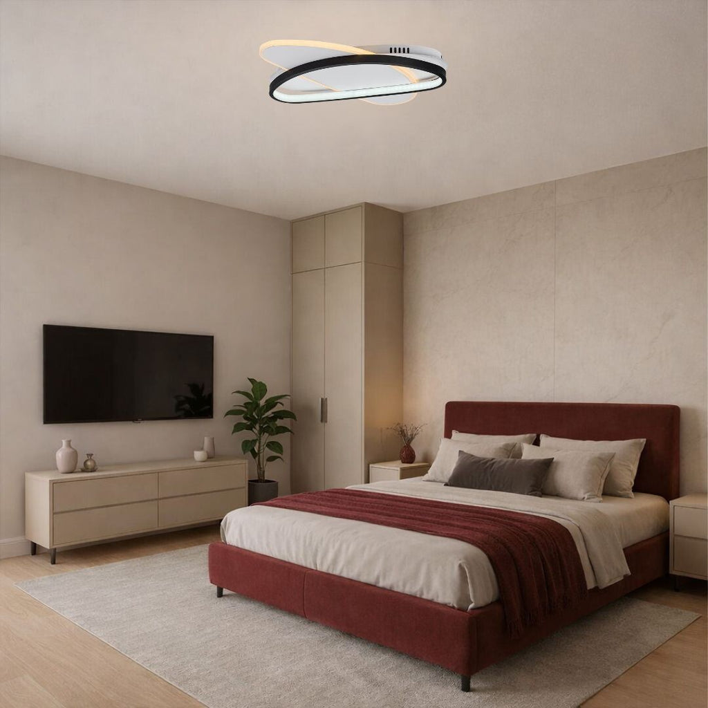 Plafoniera Rabalux Brantiel Black White 71469