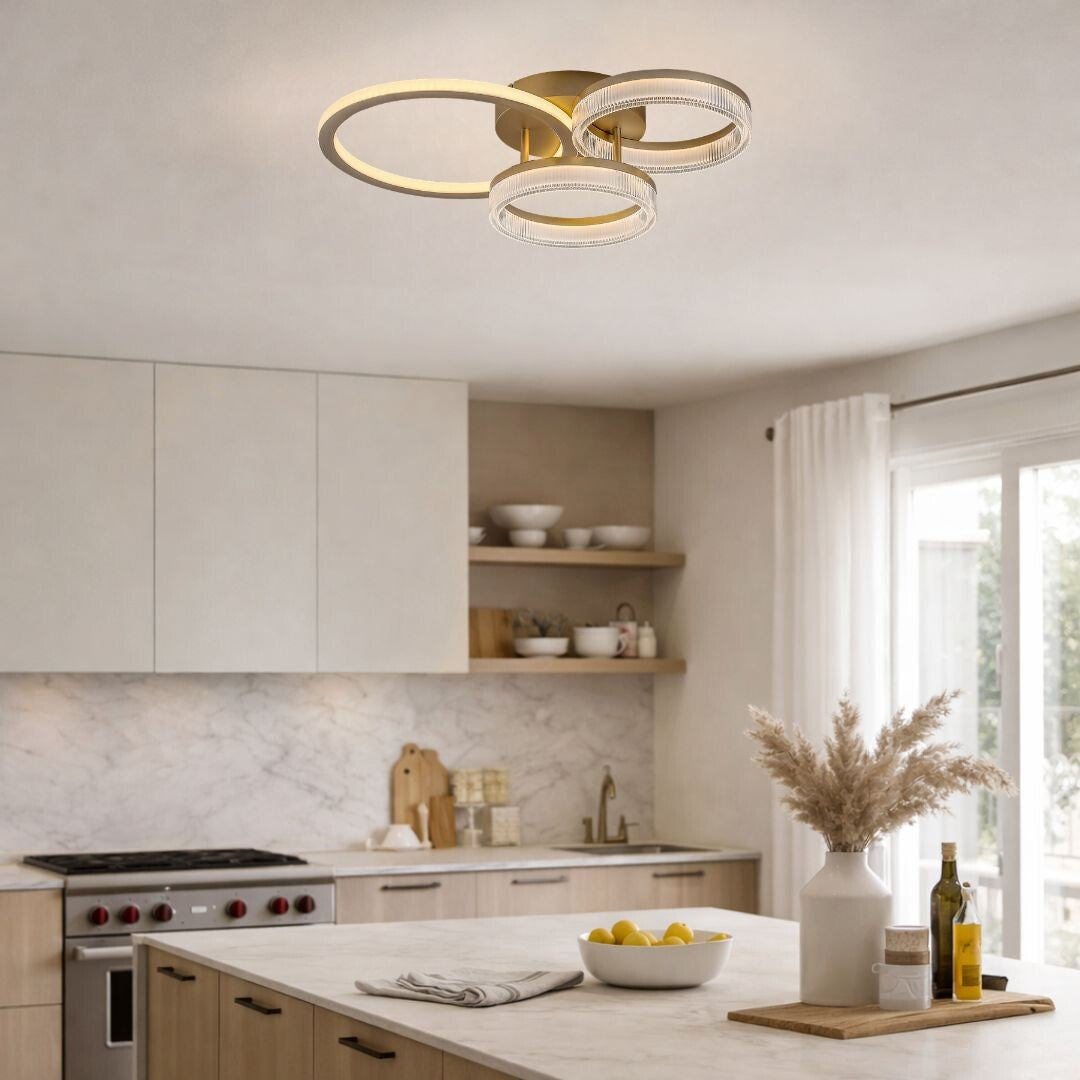 Plafoniera Rabalux Rivona Gold 71473