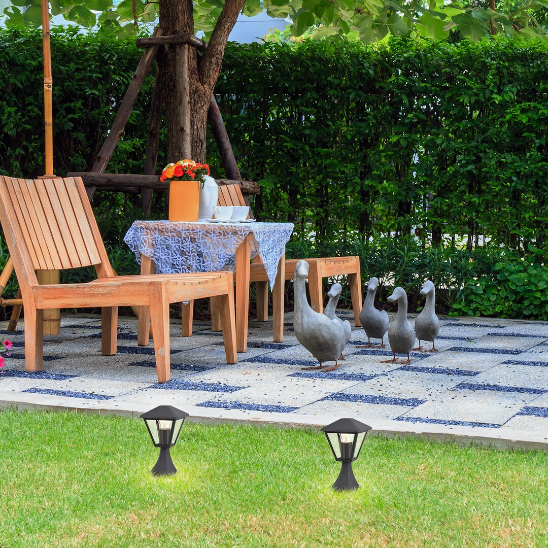 Stalp exterior Rabalux Paravento Black 7148