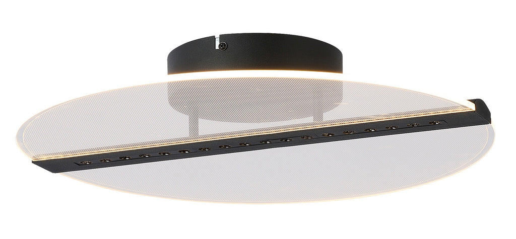 Plafoniera Rabalux Norael Mat Black 71483