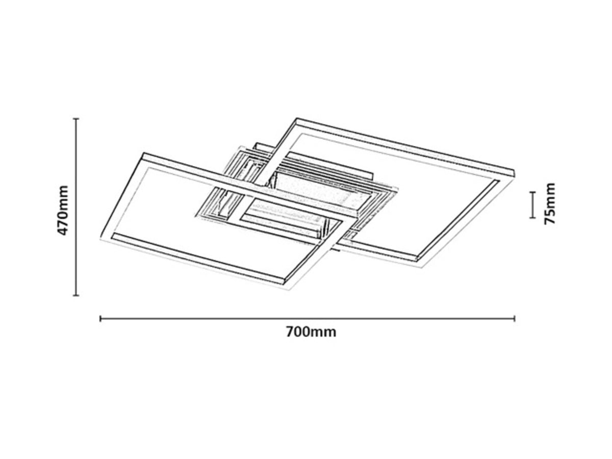 Plafoniera Rabalux Ottavia 71489