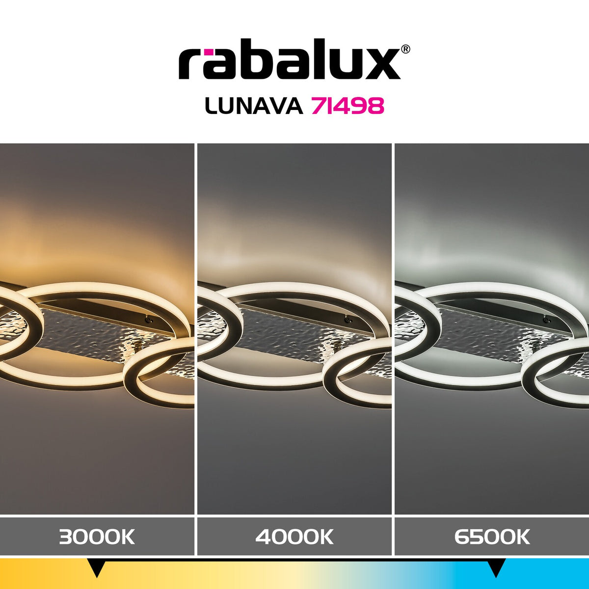 Plafoniera Rabalux Lunava 71498