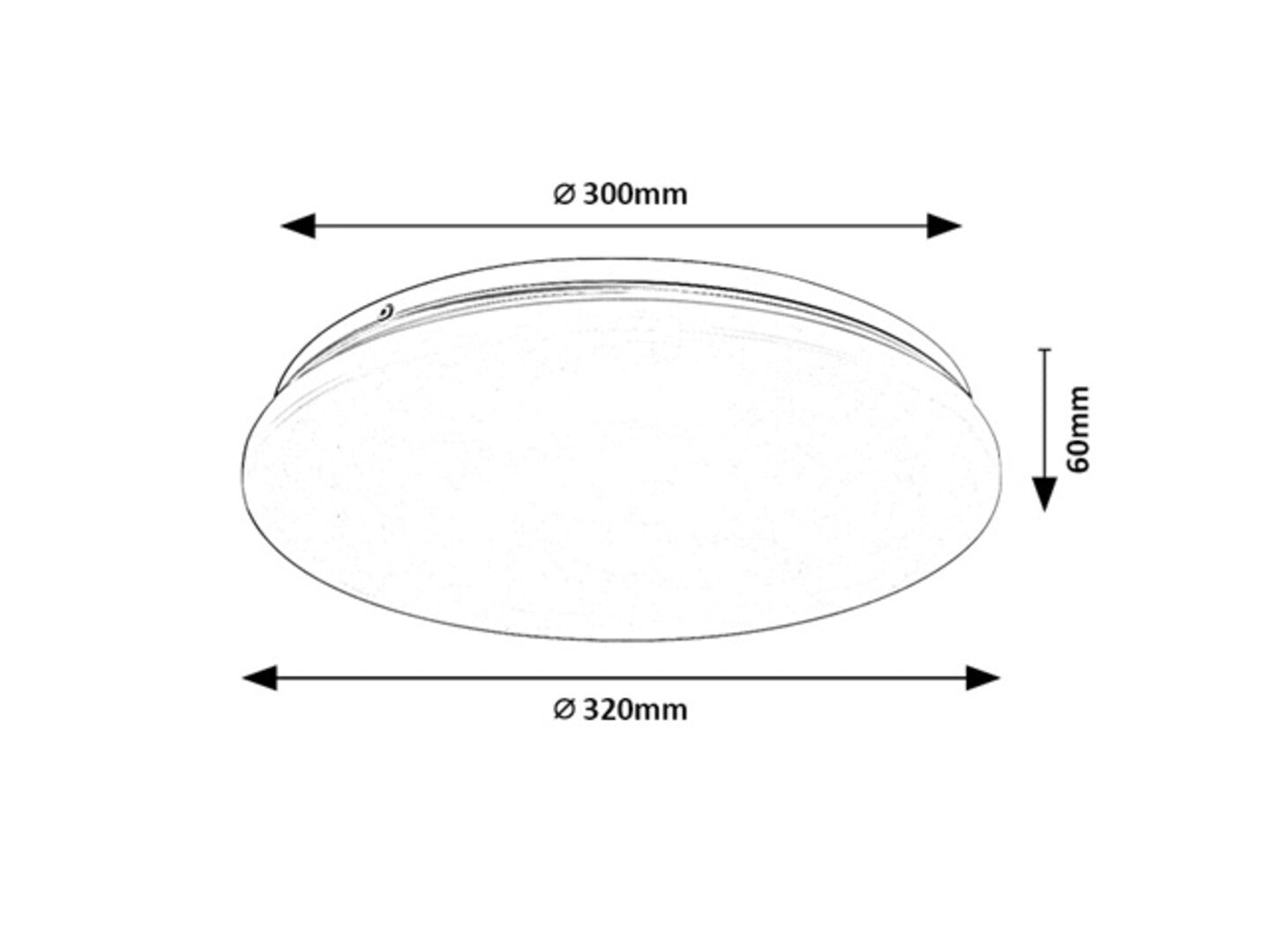 Plafoniera baie Rabalux Lucas2 White 71511