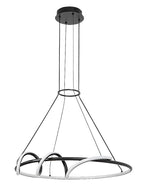 Lustra Rabalux Menazi Black 72022