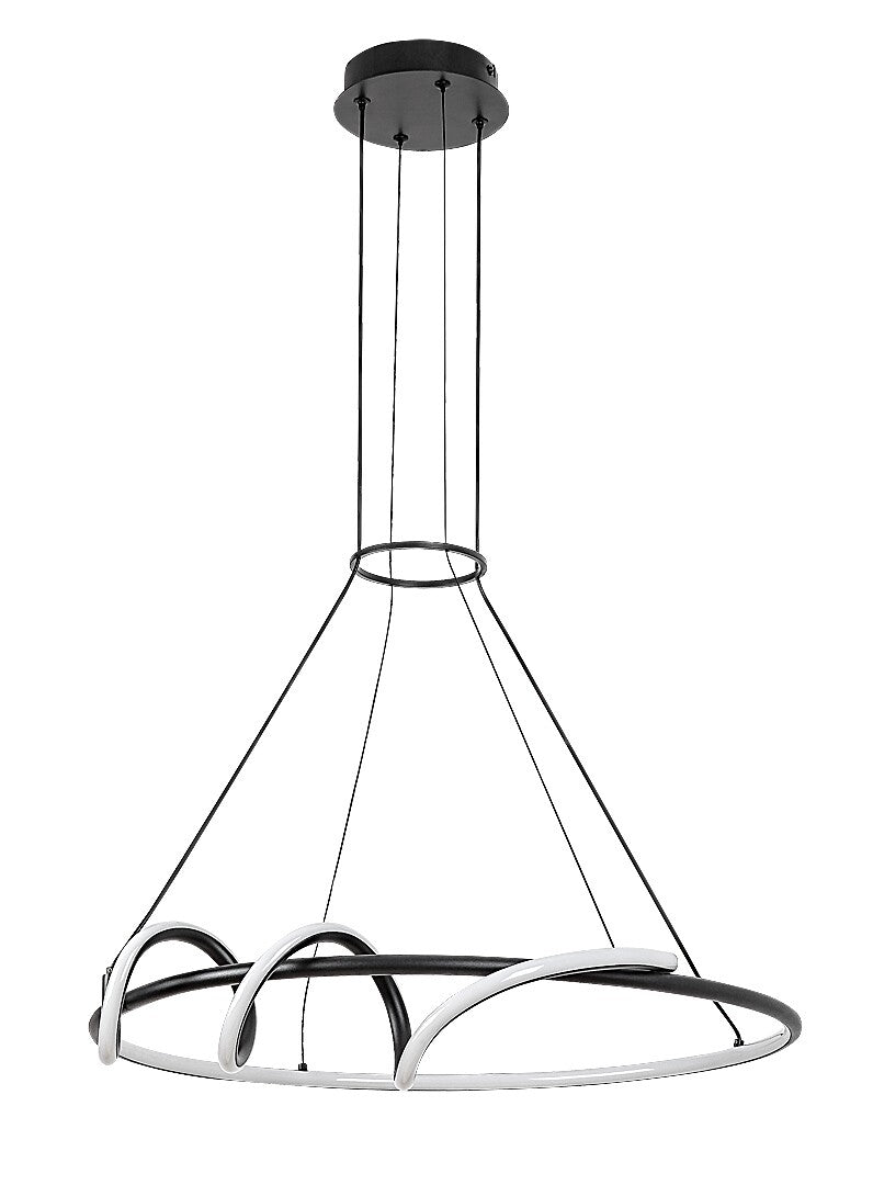 Lustra Rabalux Menazi Black 72022