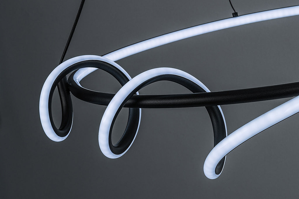 Lustra Rabalux Menazi Black 72022