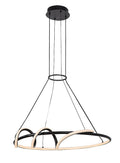 Lustra Rabalux Menazi Black 72022