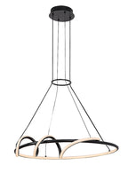 Lustra Rabalux Menazi Black 72022