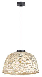 Lustra Rabalux Rattan Black 72025