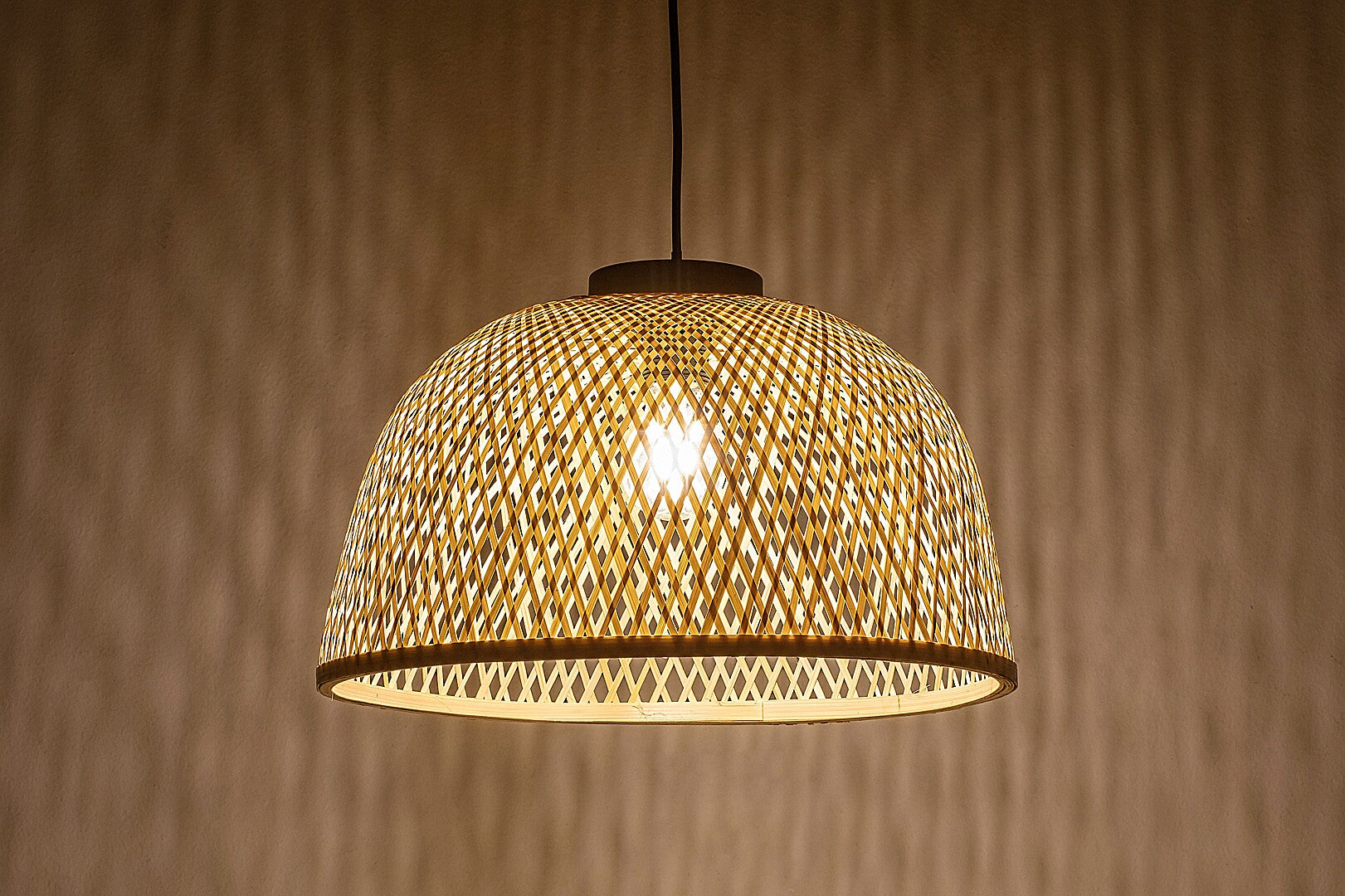 Lustra Rabalux Rattan Black 72025