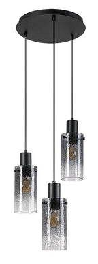 Lustra Rabalux Fumea Black 72038