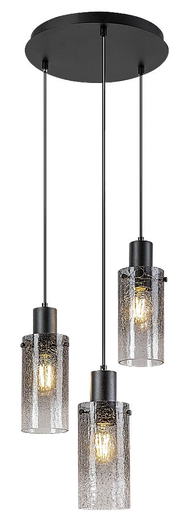 Lustra Rabalux Fumea Black 72038