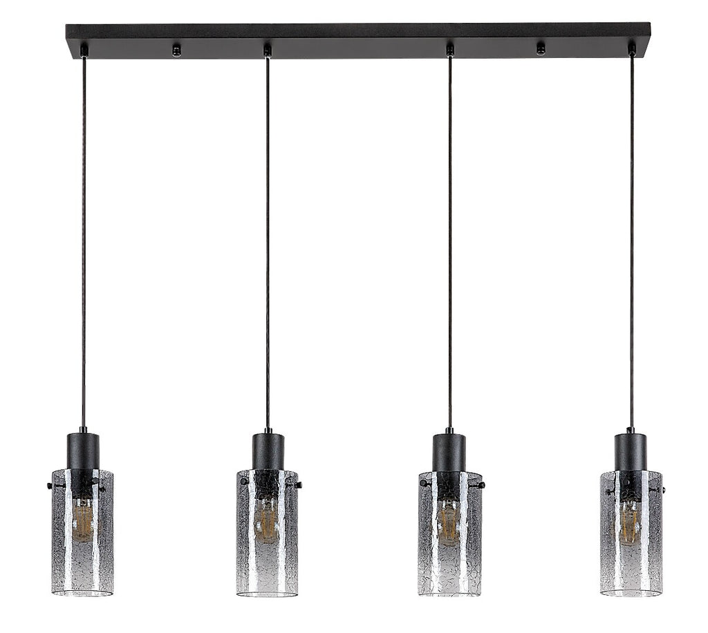 Lustra Rabalux Fumea Black 72039