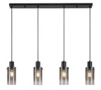 Lustra Rabalux Fumea Black 72039