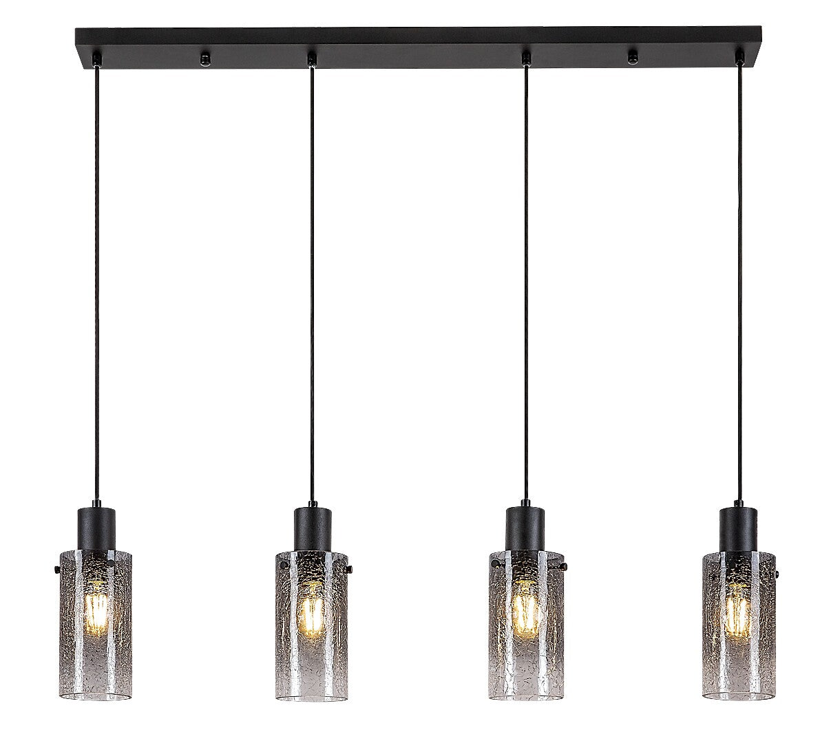 Lustra Rabalux Fumea Black 72039