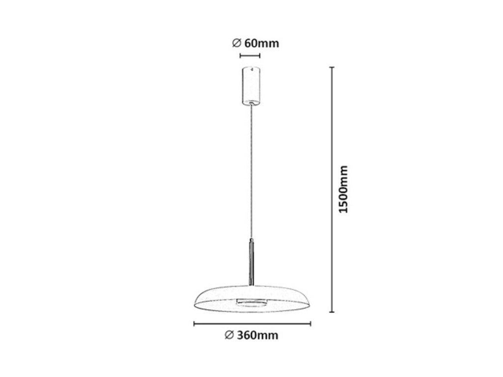 Pendul Rabalux Odete 72044