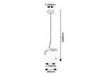 Pendul Rabalux Sarabi Gold 72126