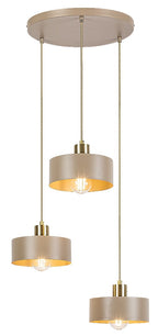 Lustra Rabalux Tisandra Gray Beige 72143