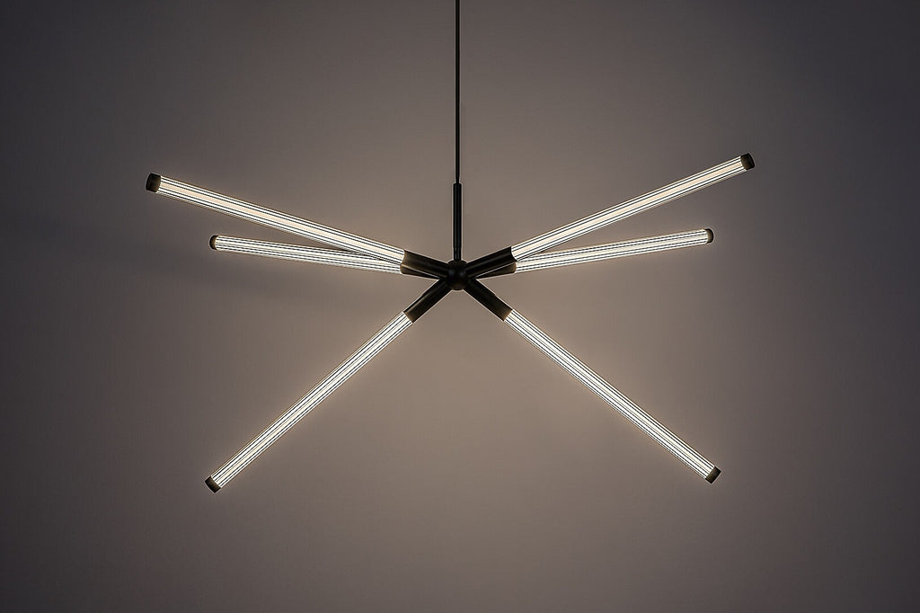Lustra Rabalux Nivaro Black 72168