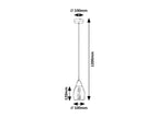 Pendul Rabalux Ilmari Black 72181