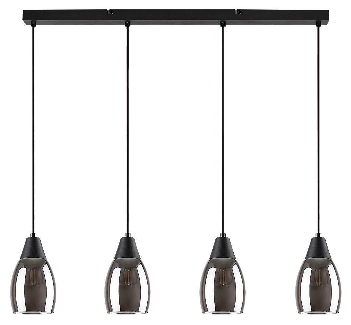 Lustra Rabalux Ilmari Black 72184