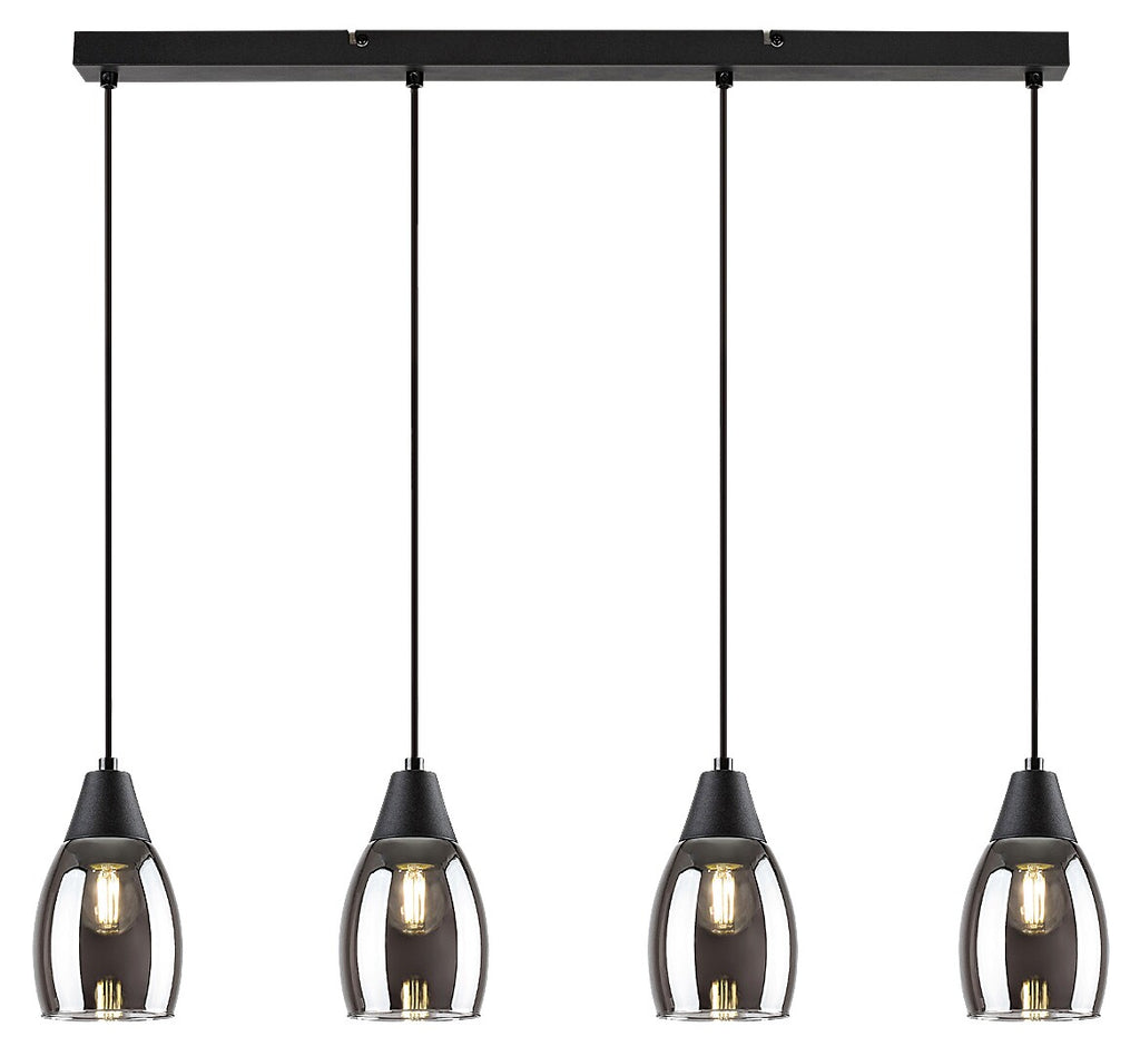 Lustra Rabalux Ilmari Black 72184