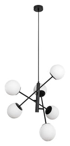 Lustra Rabalux Meduza Mat Black 72194