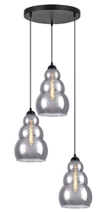Lustra Rabalux Salvatore Black 72213