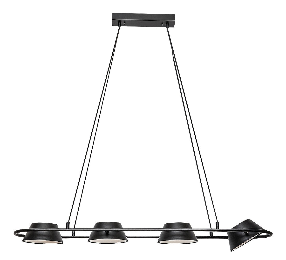 Lustra Rabalux Odiss Black 72218