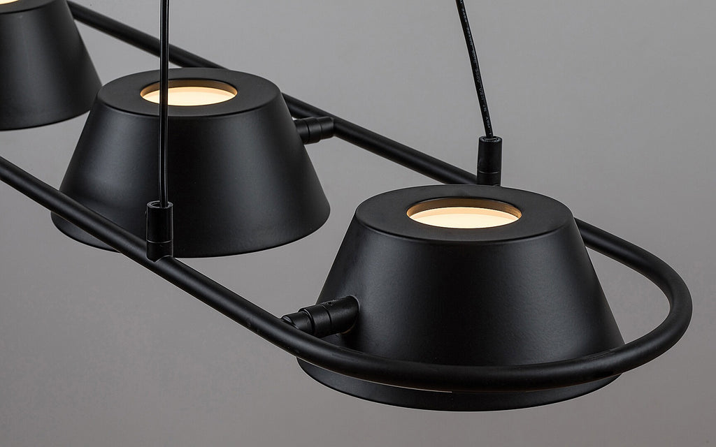 Lustra Rabalux Odiss Black 72218