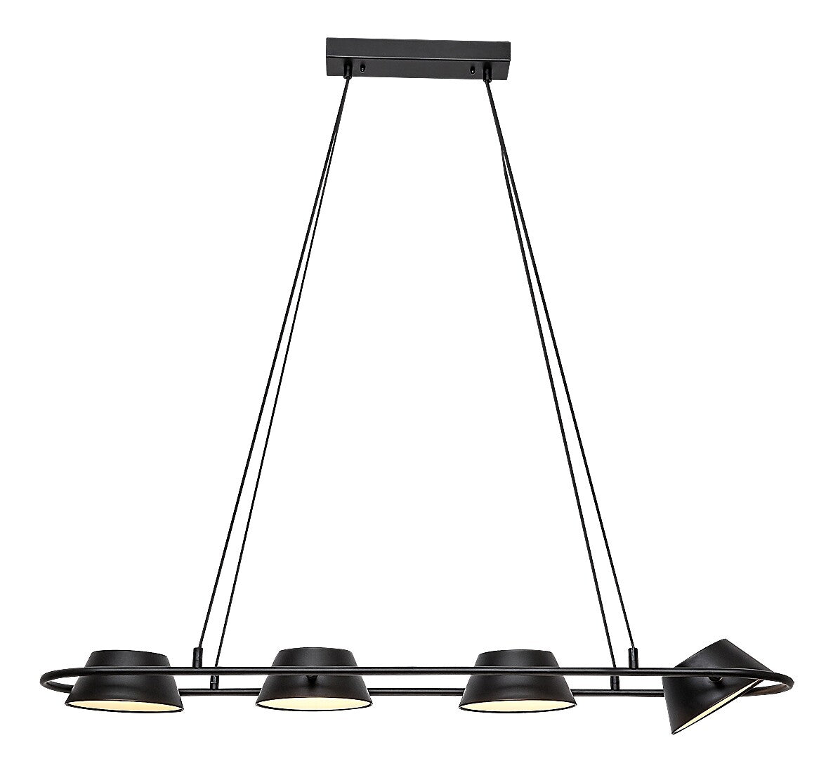 Lustra Rabalux Odiss Black 72218
