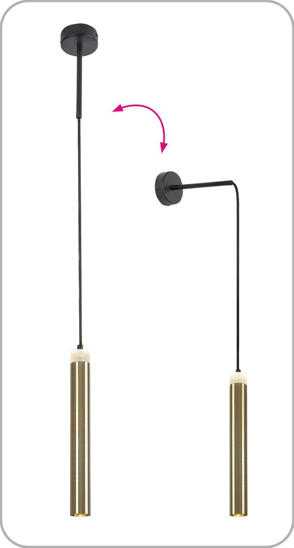 Pendul Rabalux Thelma Black 72238
