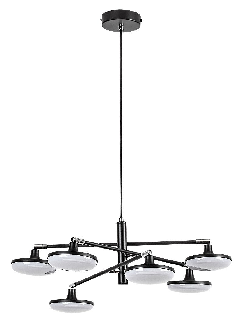 Lustra Rabalux Madi Mat Black 72239