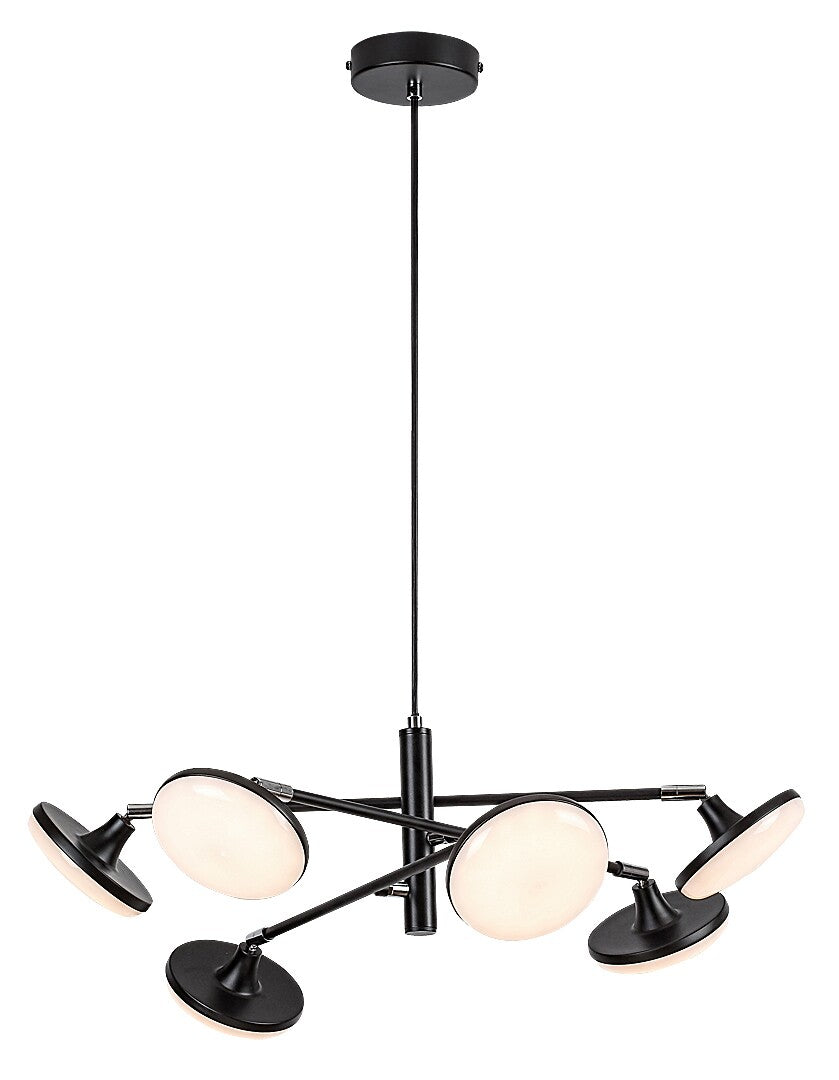 Lustra Rabalux Madi Mat Black 72239