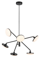 Lustra Rabalux Madi Mat Black 72239