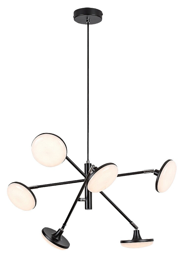 Lustra Rabalux Madi Mat Black 72239