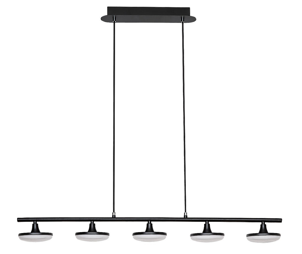 Lustra Rabalux Madi Mat Black 72240