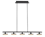 Lustra Rabalux Madi Mat Black 72240
