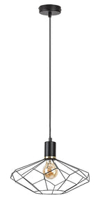 Pendul Rabalux Fran Mat Black 72241