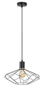 Pendul Rabalux Fran Mat Black 72241