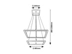 Lustra Rabalux Sidona Black 72243