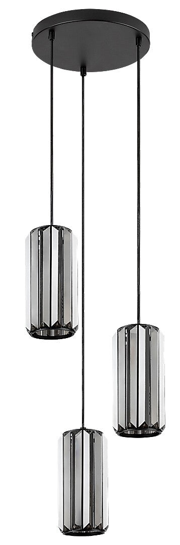 Lustra Rabalux Veness Mat Black 72255
