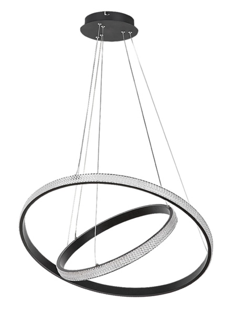 Lustra Rabalux Grete Black 72259