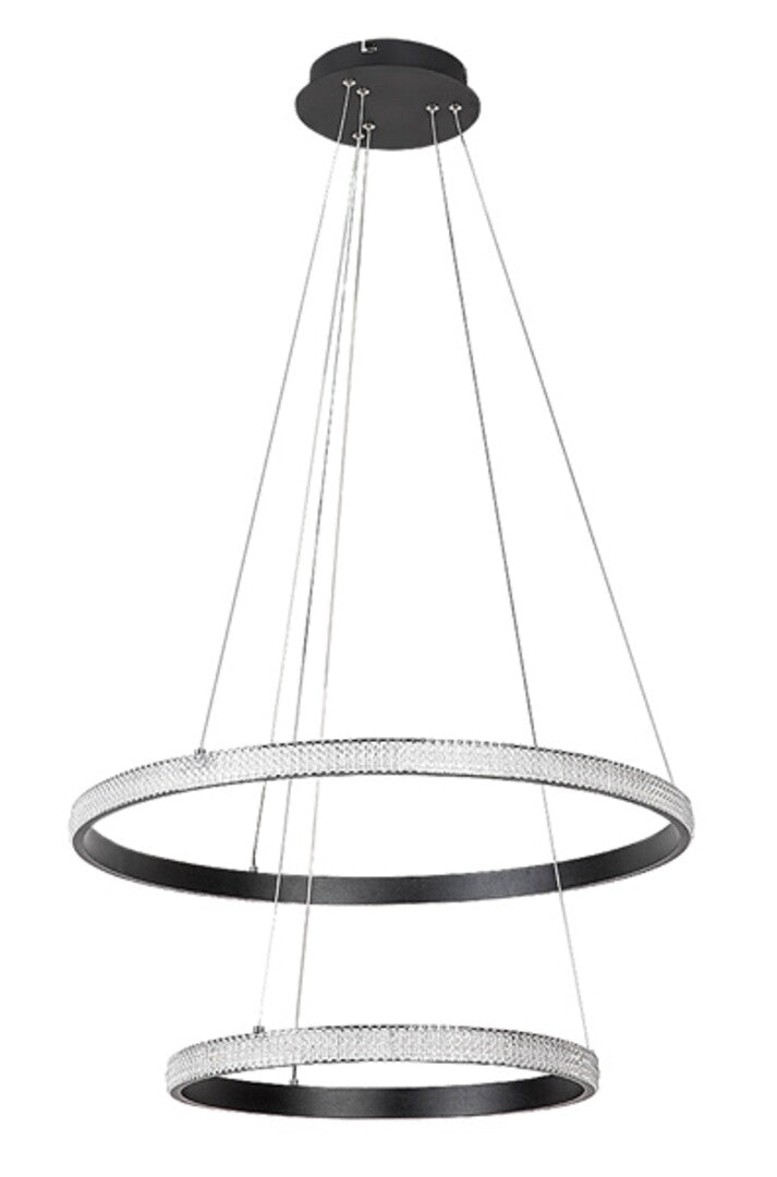 Lustra Rabalux Grete Black 72259