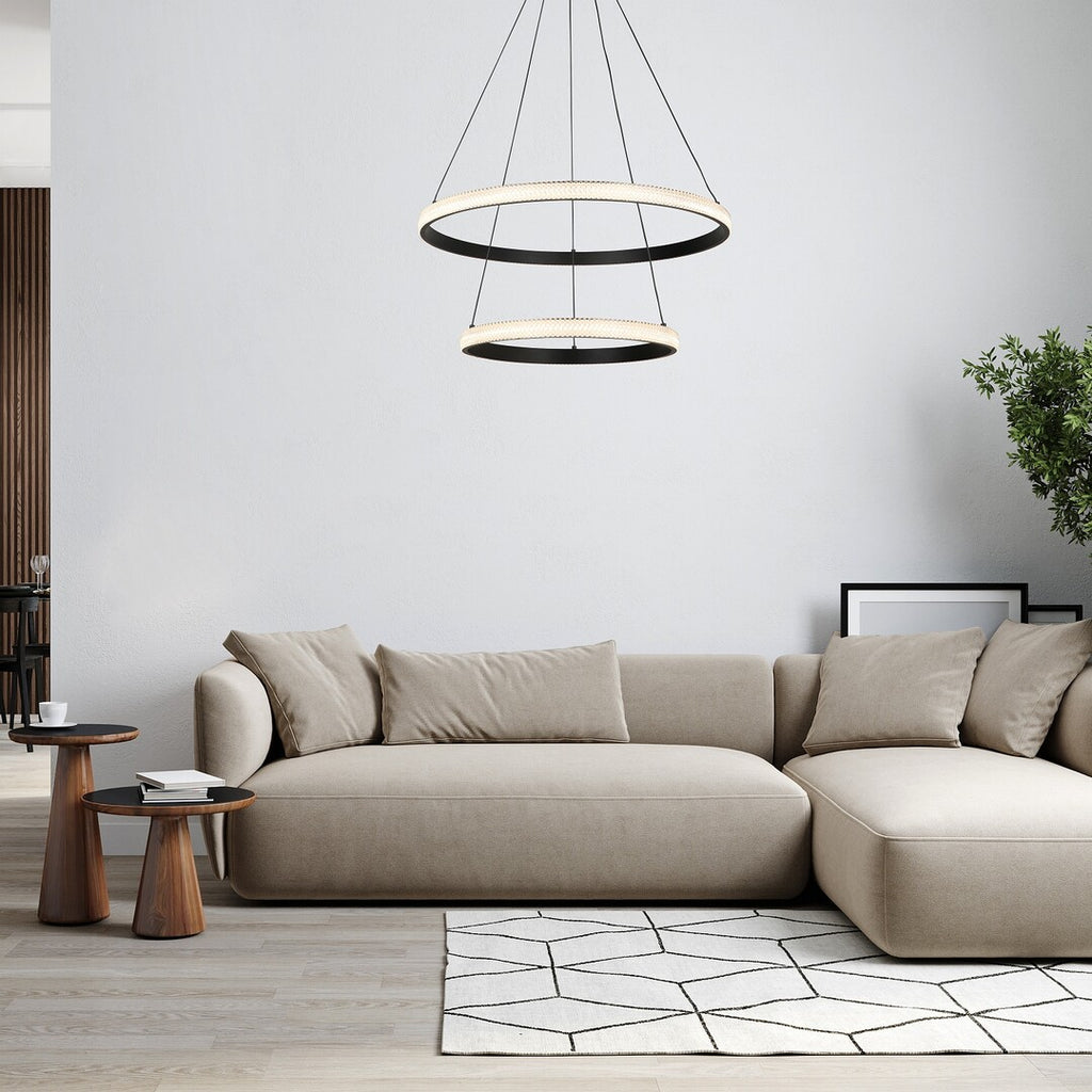 Lustra Rabalux Grete Black 72259