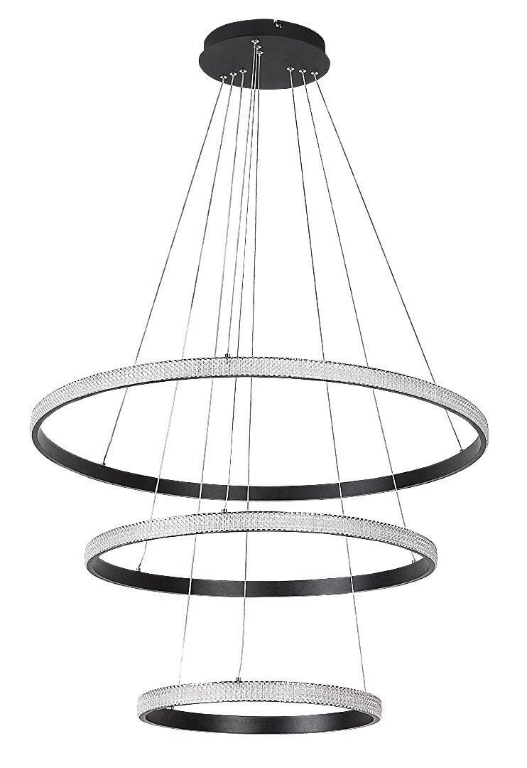 Lustra Rabalux Grete Black 72260