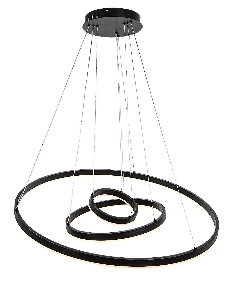 Lustra Rabalux Isaure Black 72306