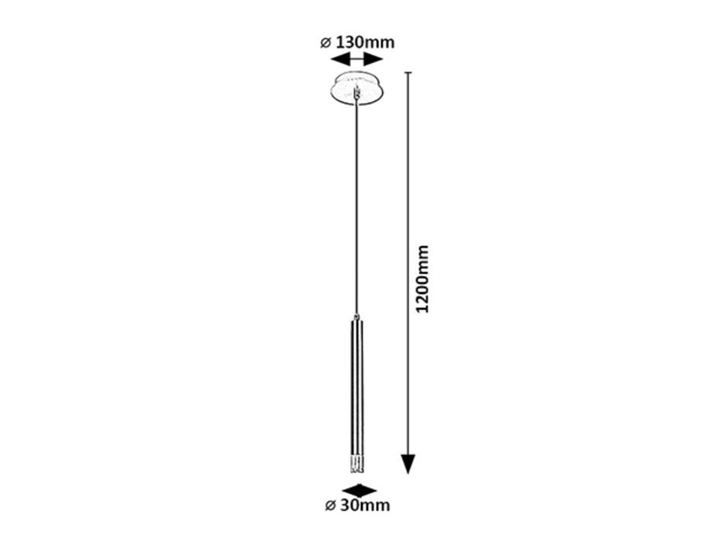 Pendul Rabalux Ramira Gold 72357