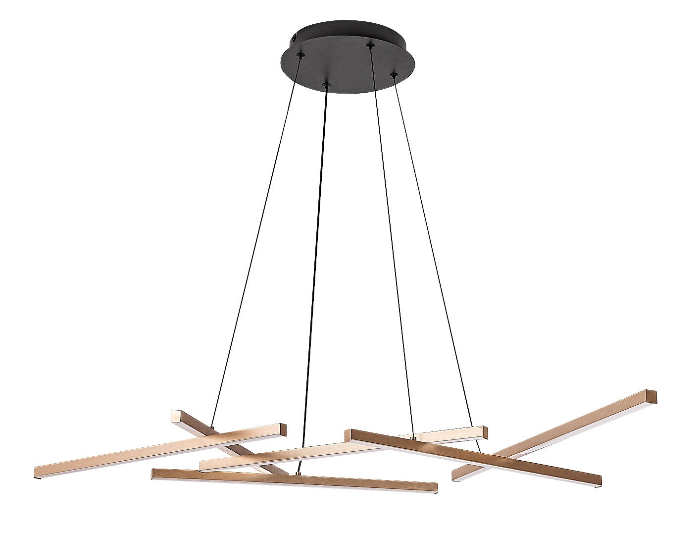 Lustra Rabalux Severine Black Gold 72369
