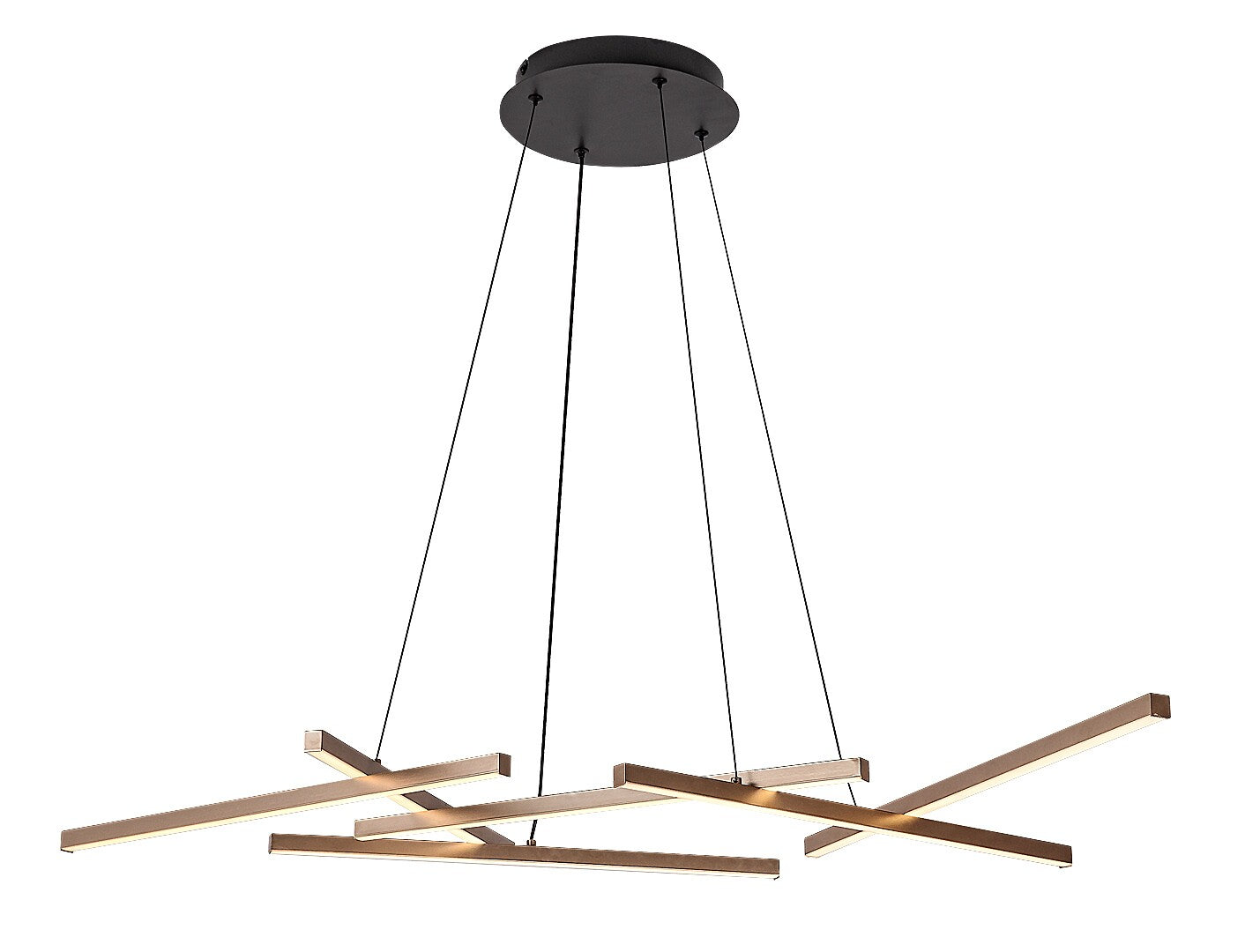 Lustra Rabalux Severine Black Gold 72369